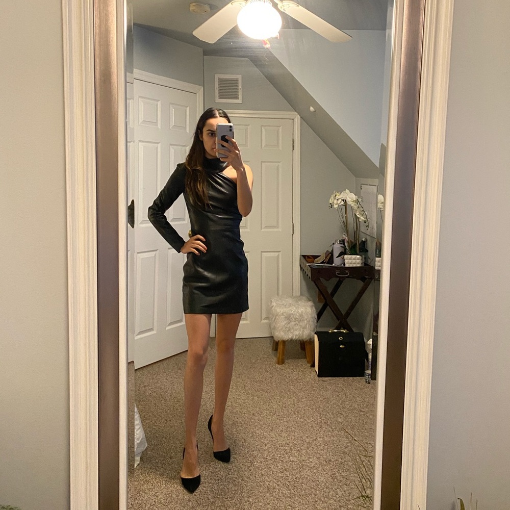 Leather Zara Dress
